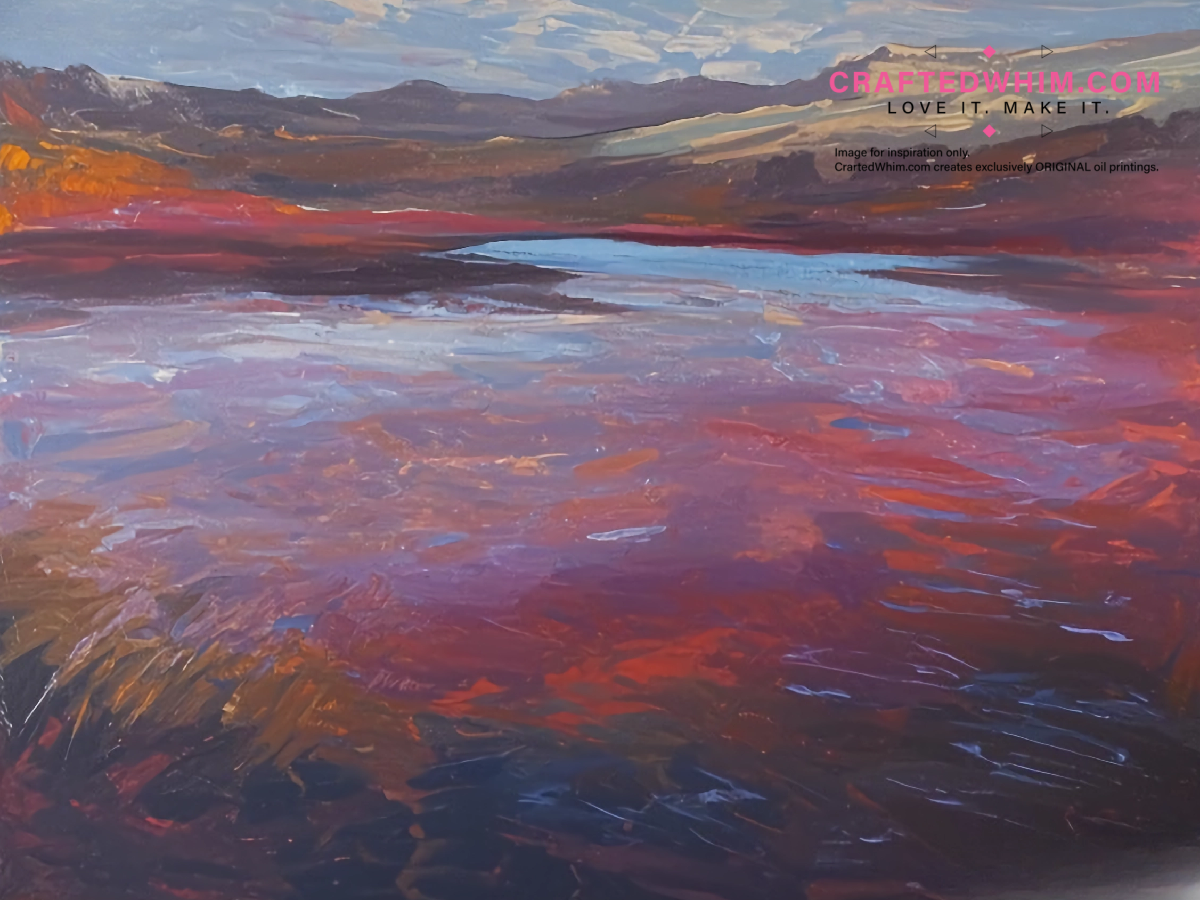 Fading Memory - oil painting print By Anson Ang HK