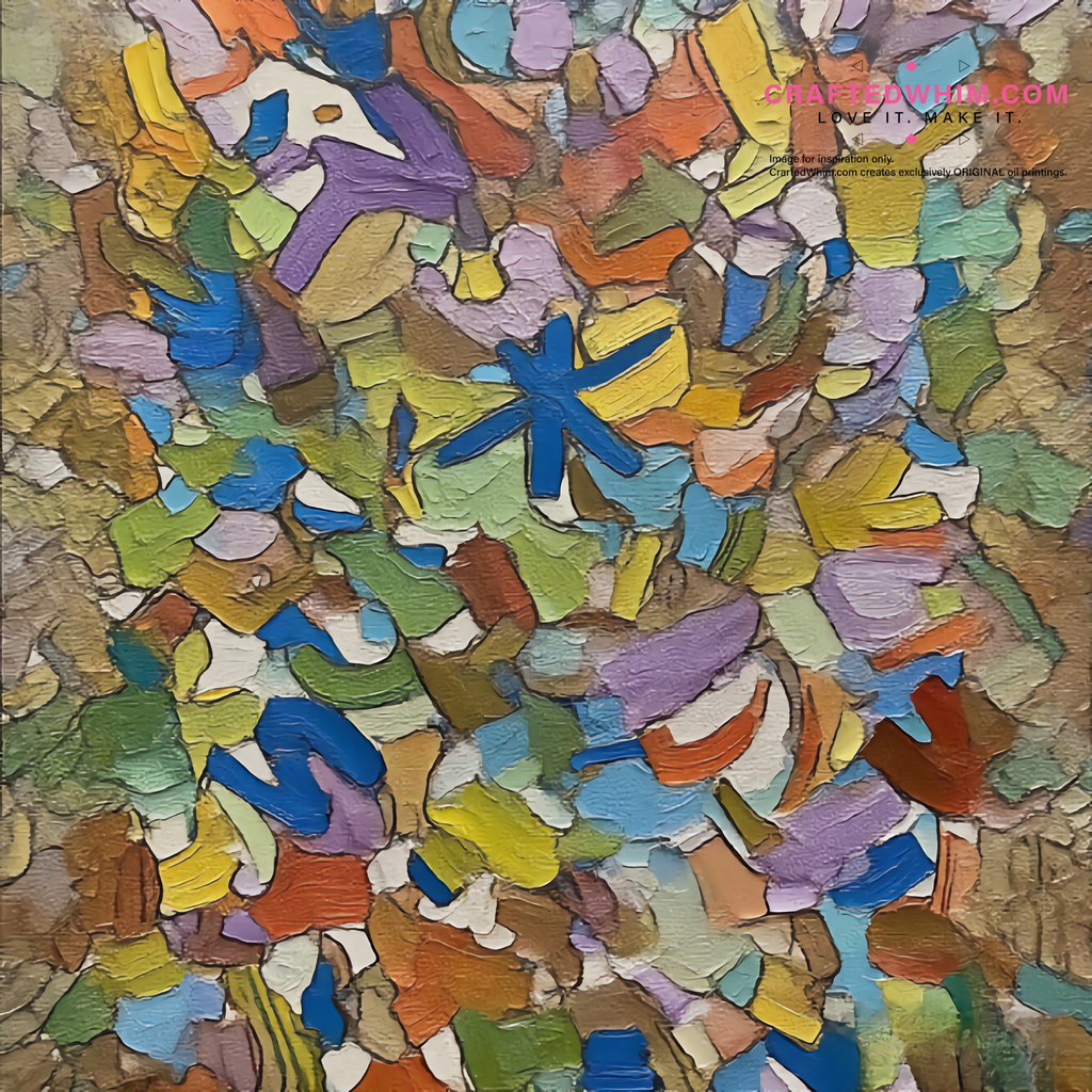 First Bloom's Whisper - oil painting print By Anson Ang HK