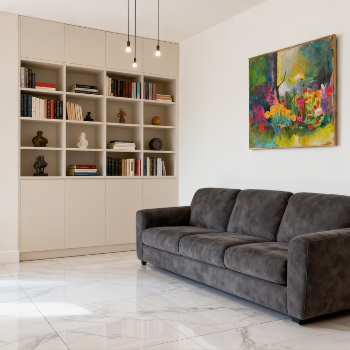 Floating Garden - oil painting print By Anson Ang HK