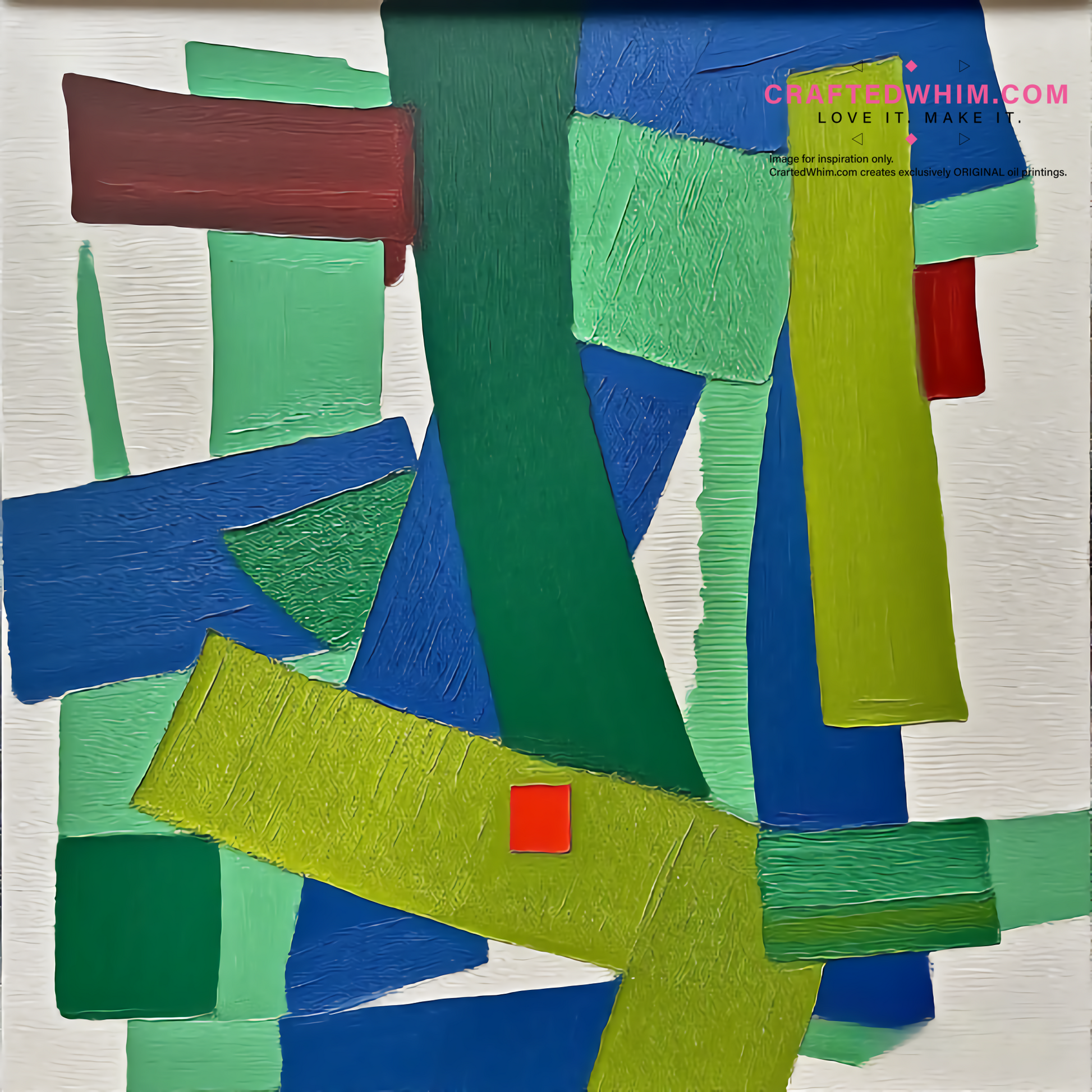 Flowing Light and Water - oil painting print By Anson Ang HK