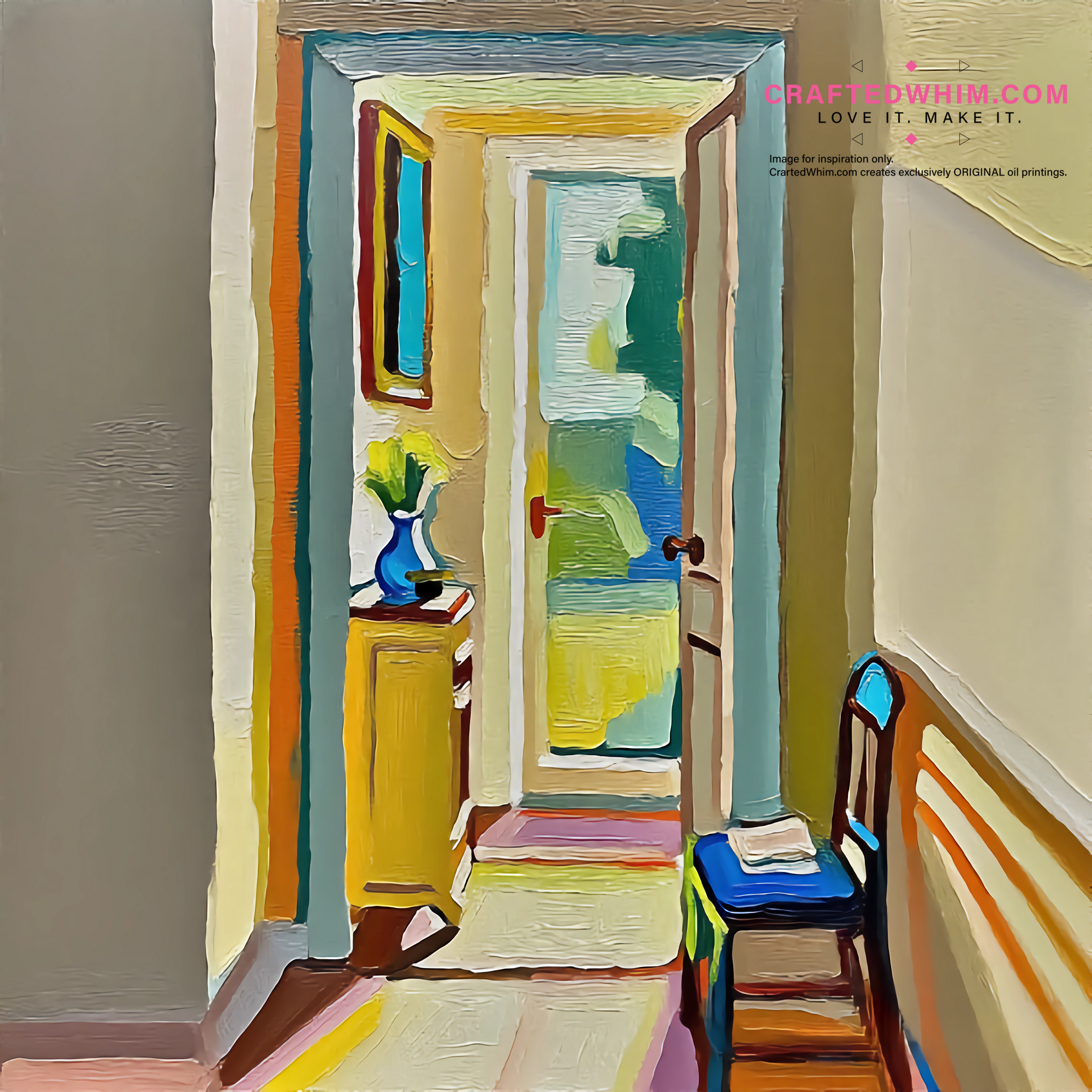 Gateway to Void - oil painting print By Anson Ang HK