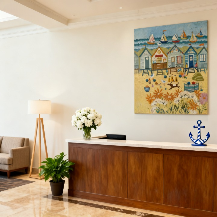 Geometric Chaos of the Wild - oil painting print By Anson Ang HK