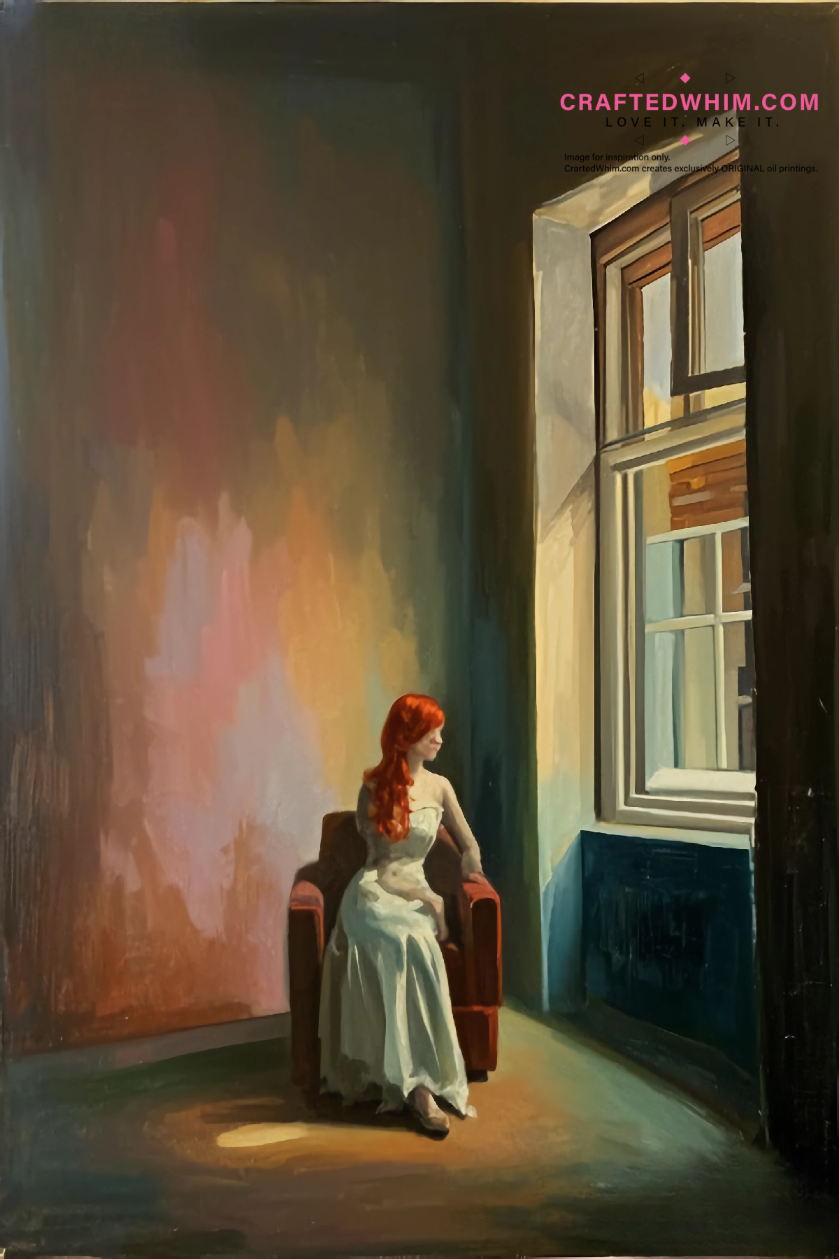 Glimpses of Light - oil painting print By Anson Ang HK