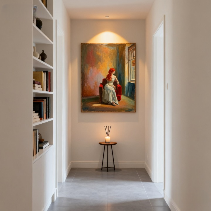 Glimpses of Light - oil painting print By Anson Ang HK