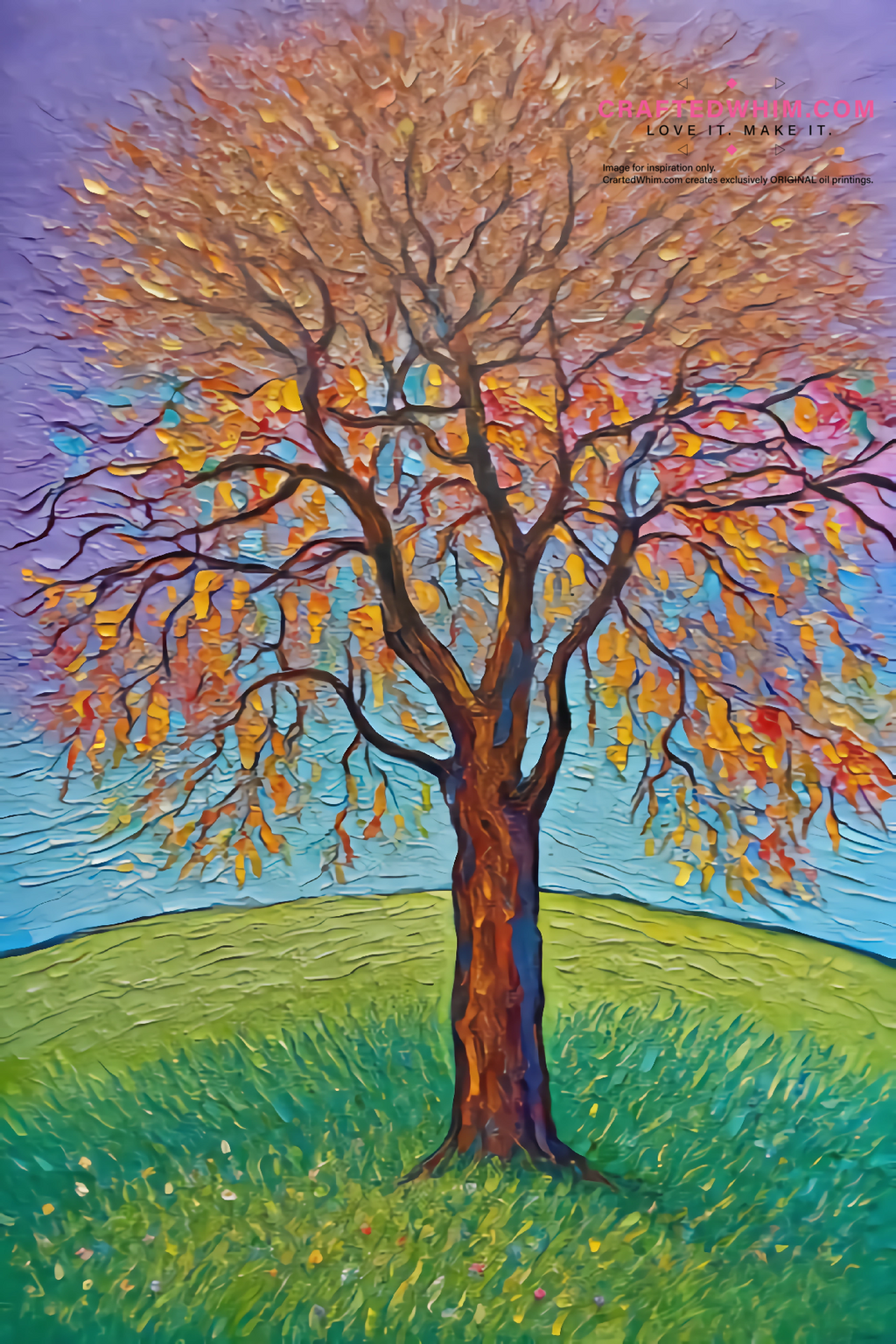 Gold in the Veins - oil painting print By Anson Ang HK