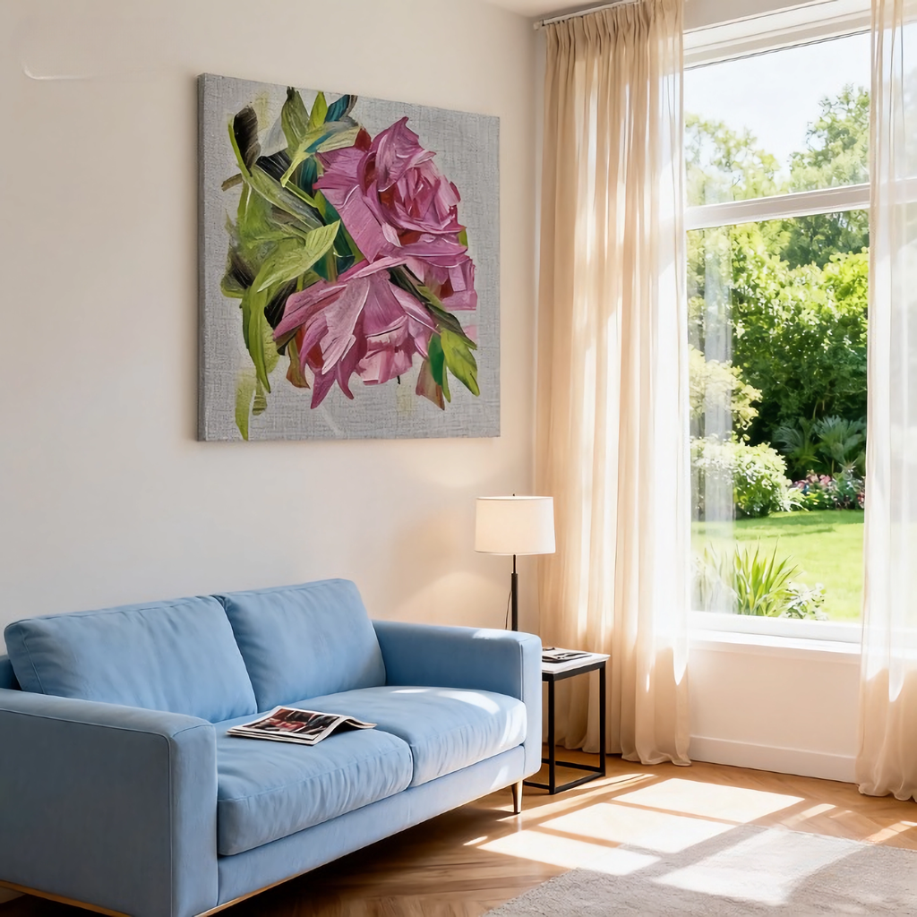 Grace of the Nod - oil painting print By Anson Ang HK