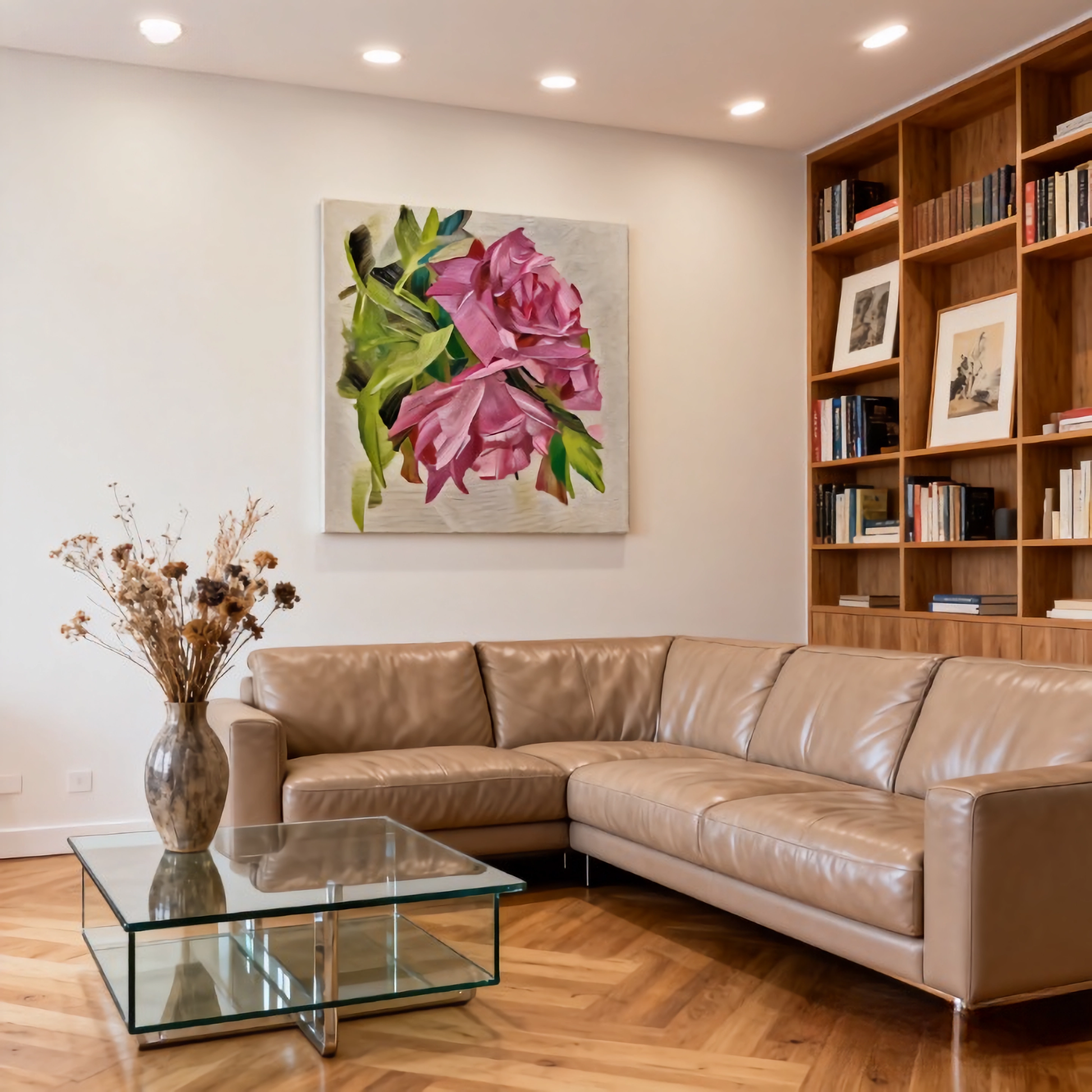 Grace of the Nod - oil painting print By Anson Ang HK