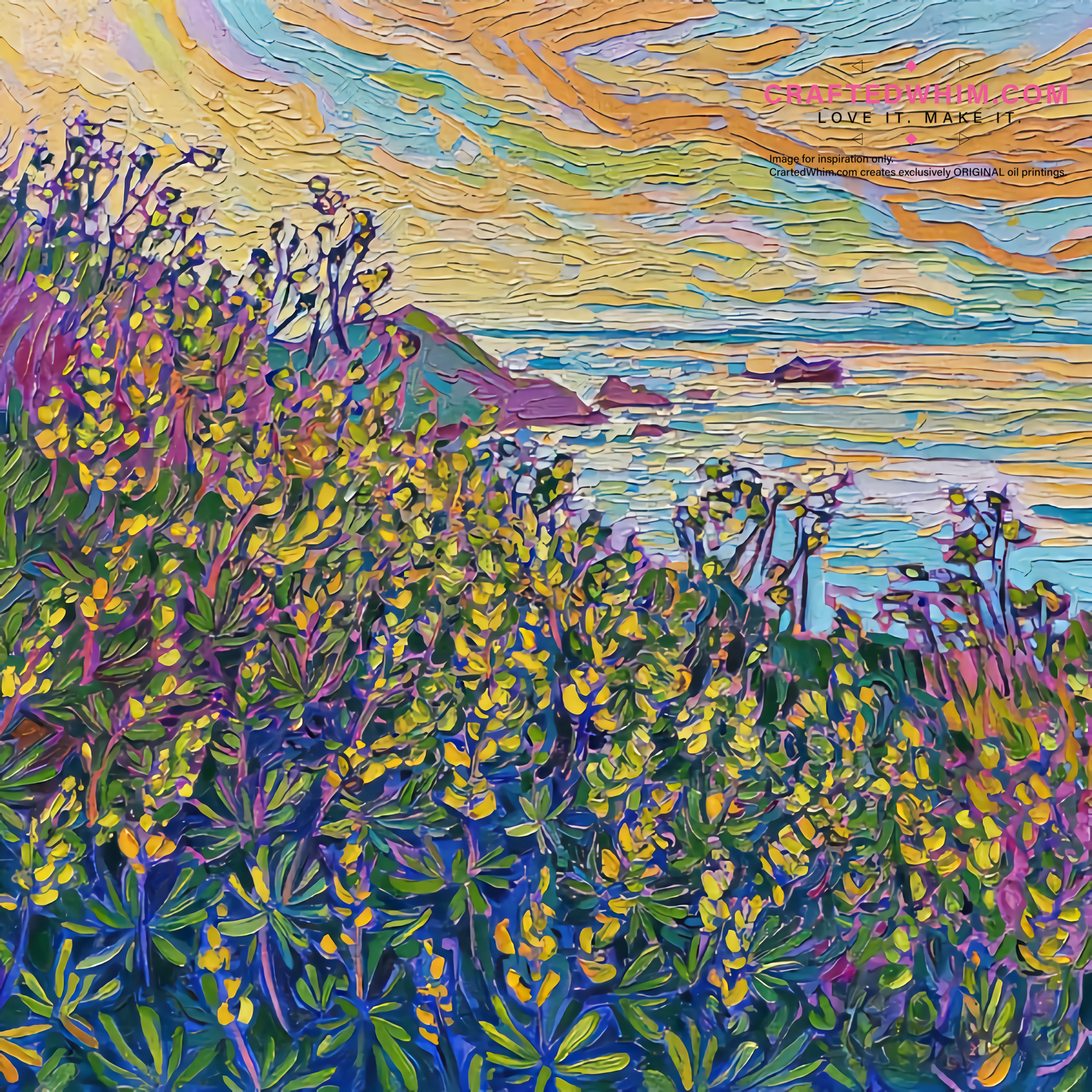 Greenhouse Glow - oil painting print By Anson Ang HK