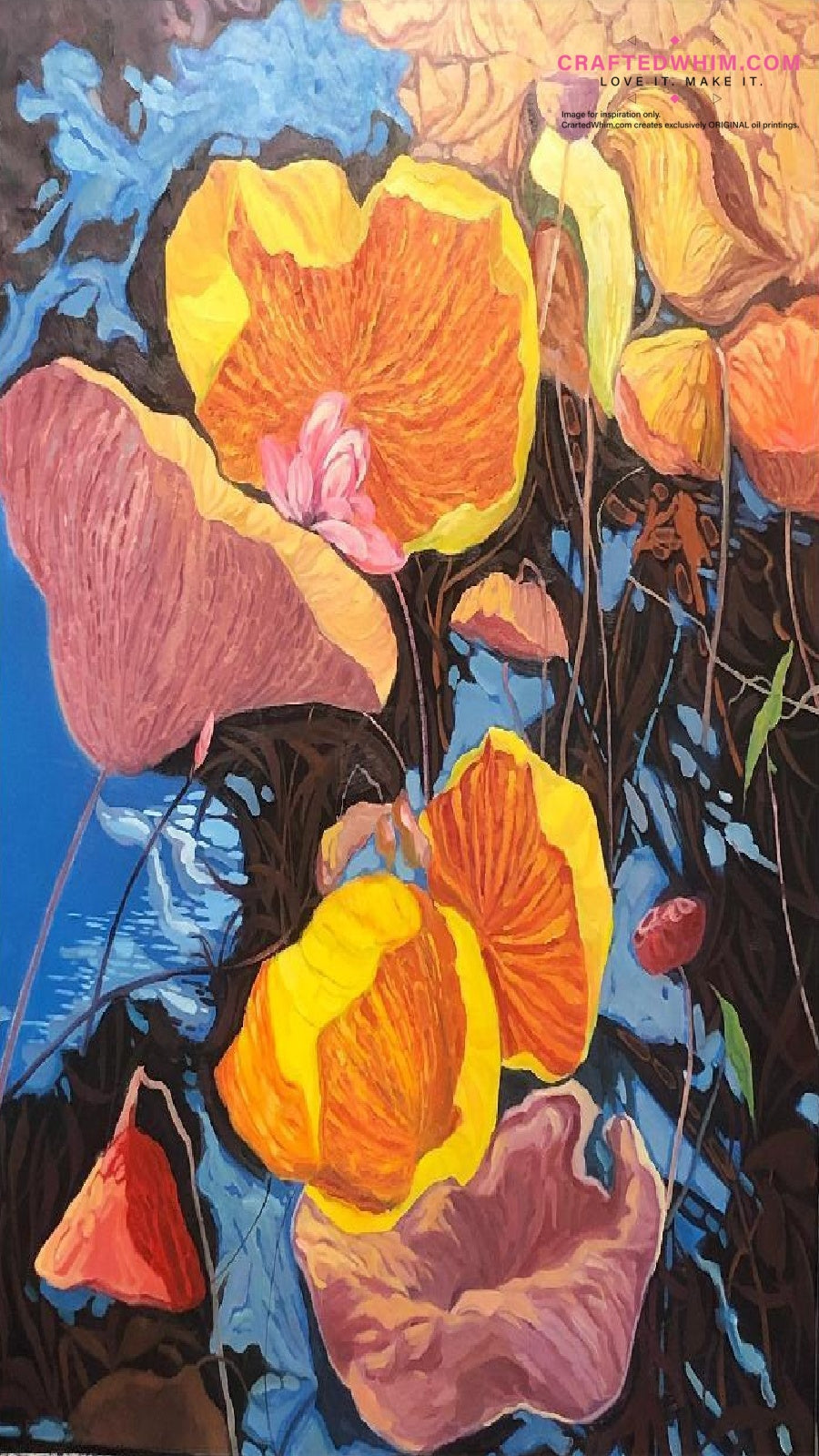 Haecceity Grid - oil painting print By Anson Ang HK