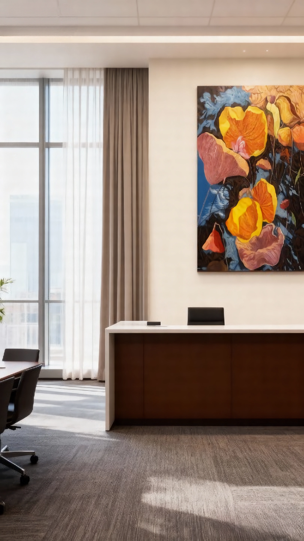 Haecceity Grid - oil painting print By Anson Ang HK