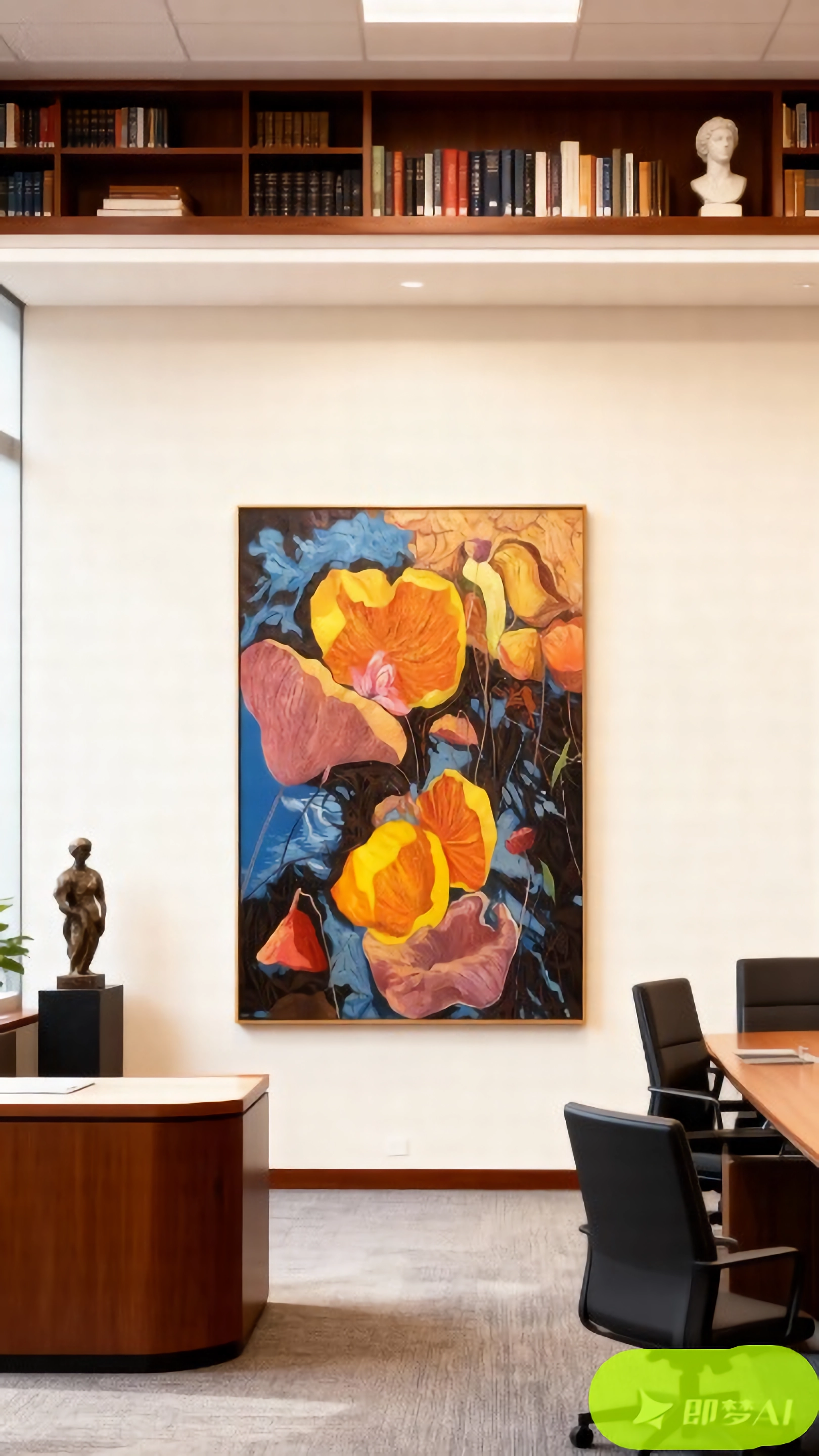 Haecceity Grid - oil painting print By Anson Ang HK