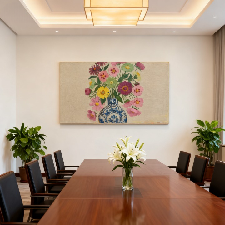 Hue of First Love - oil painting print By Anson Ang HK