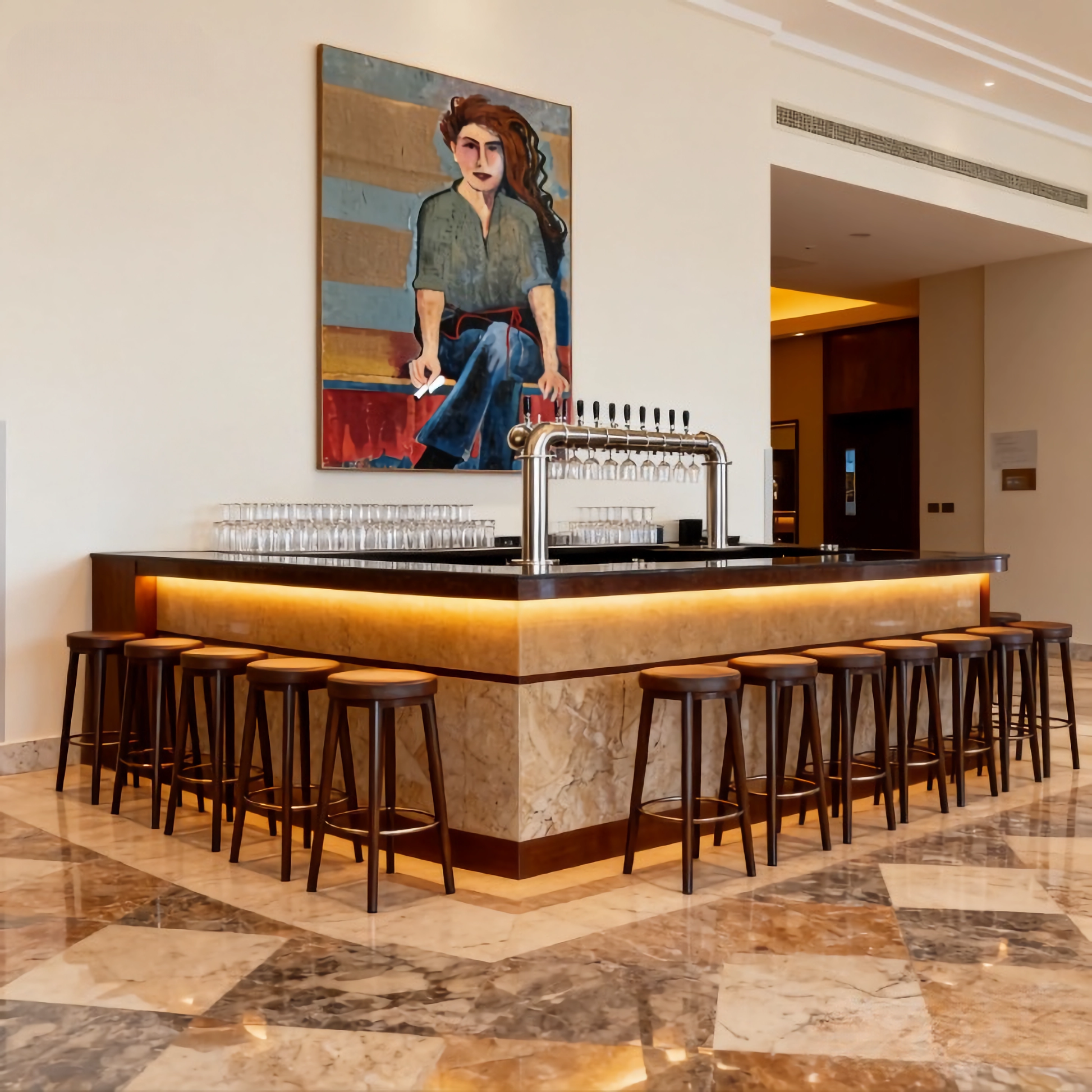 Ice Crystals Murmur - oil painting print By Anson Ang HK