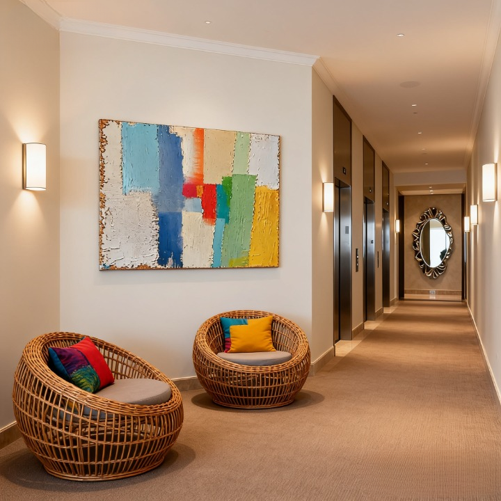 Illusory Edge - oil painting print By Anson Ang HK