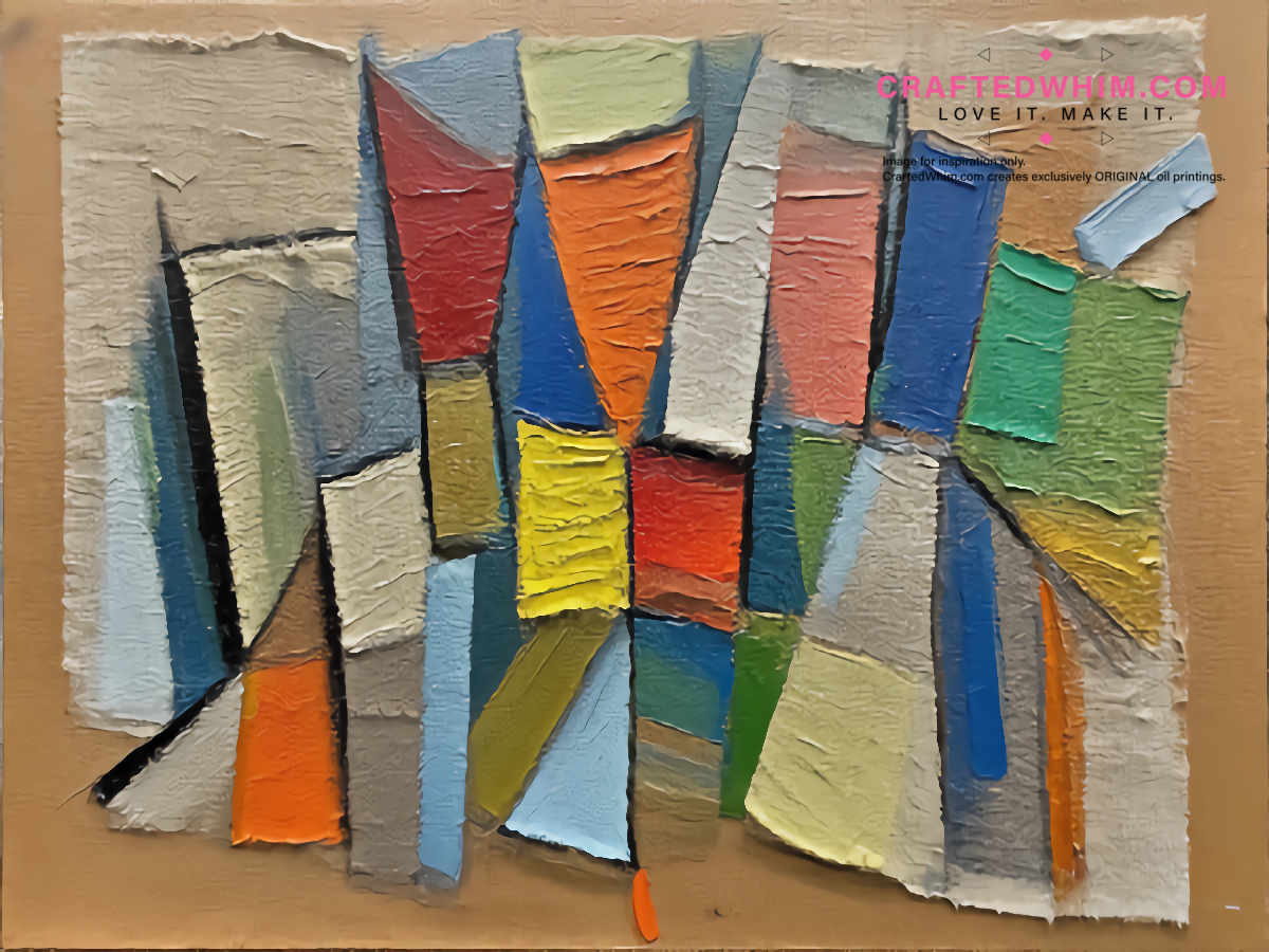 Inner Cosmos - oil painting print By Anson Ang HK