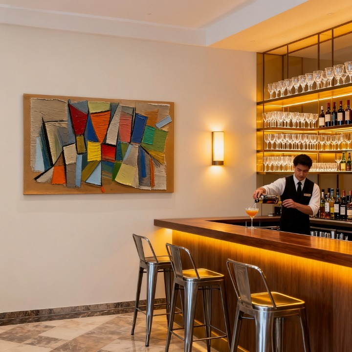 Inner Cosmos - oil painting print By Anson Ang HK