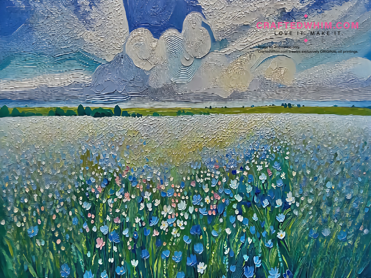 Involute of a Ripple - oil painting print By Anson Ang HK