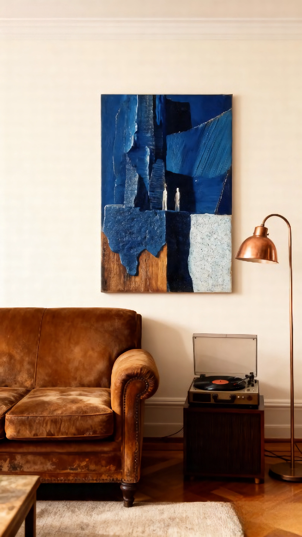 Lapis Silhouettes - oil painting print By Anson Ang HK