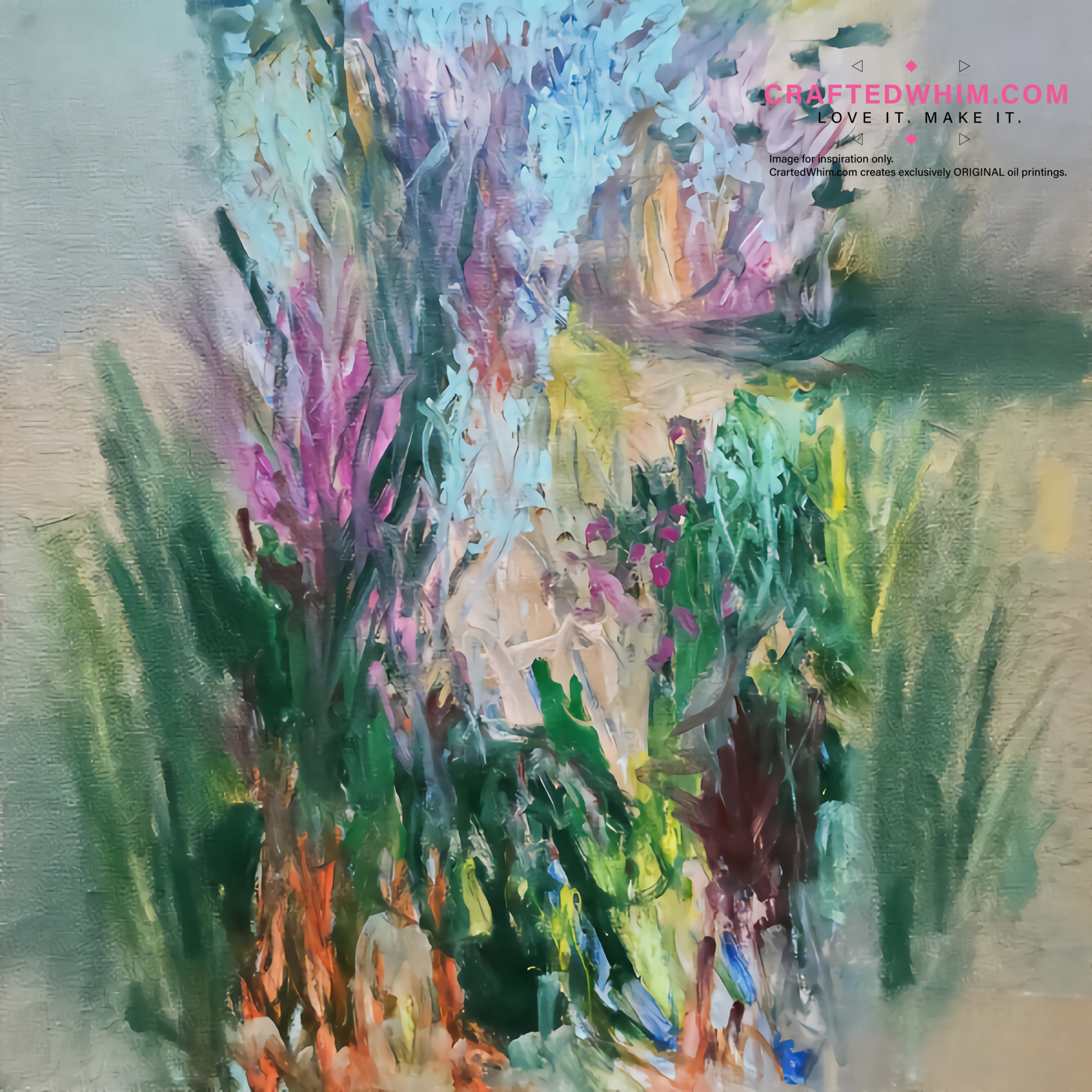 Light of Dust - oil painting print By Anson Ang HK