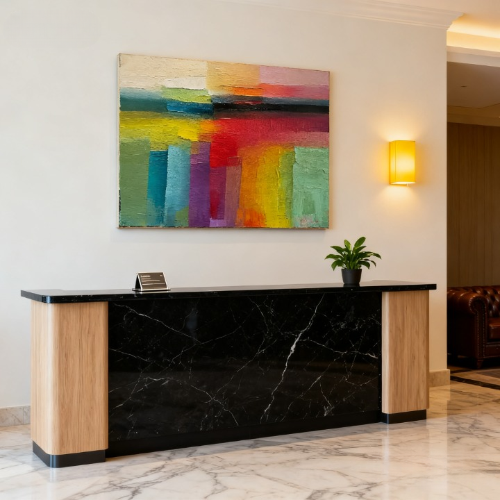 Light of the Other Shore - oil painting print By Anson Ang HK