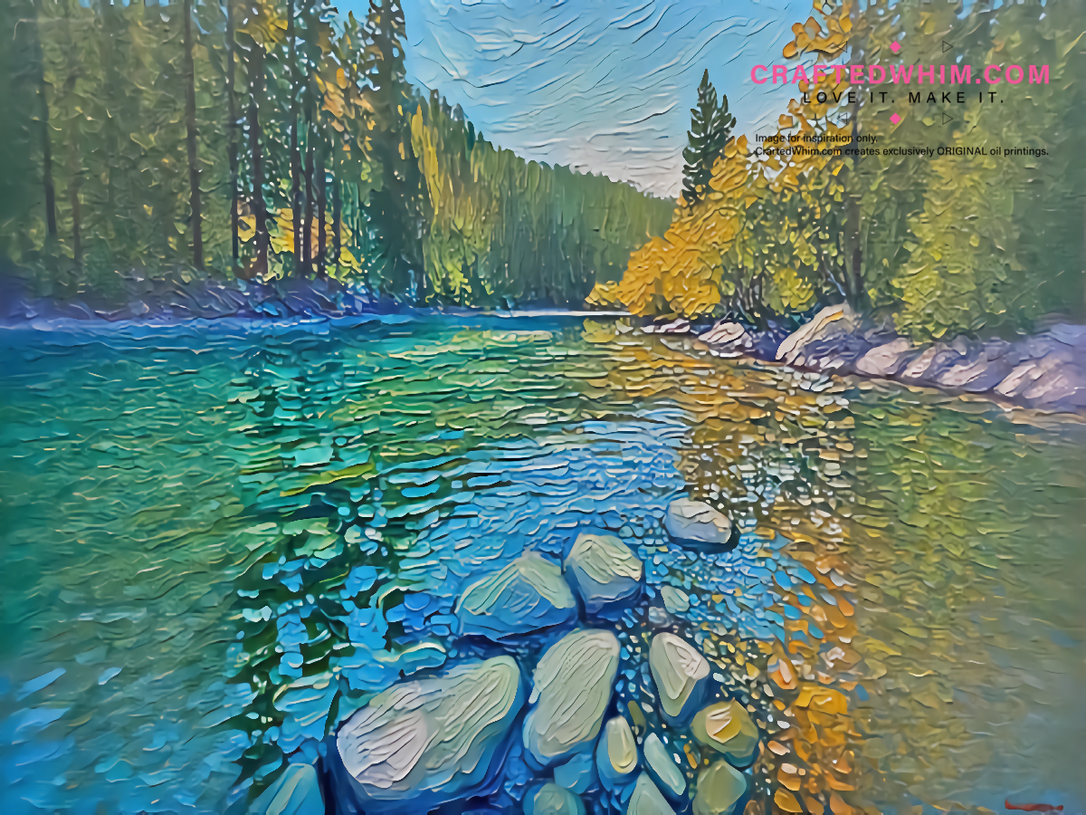 Liquid Dream - oil painting print By Anson Ang HK