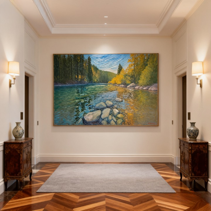 Liquid Dream - oil painting print By Anson Ang HK