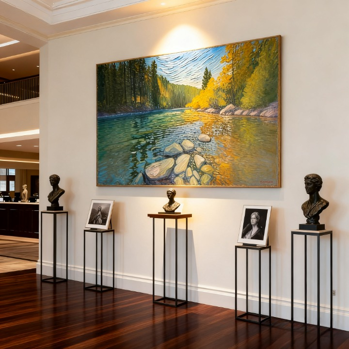 Liquid Dream - oil painting print By Anson Ang HK