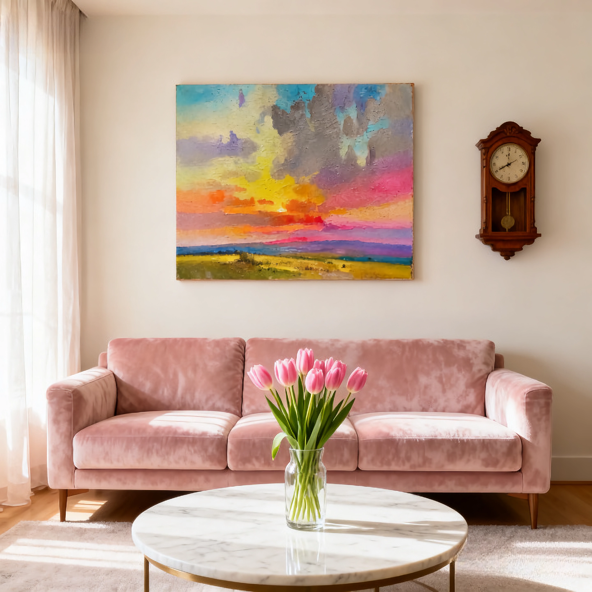 Lost Stars - oil painting print By Anson Ang HK