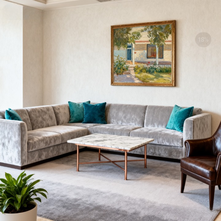 Luminous Intensity Gradient - oil painting print By Anson Ang HK