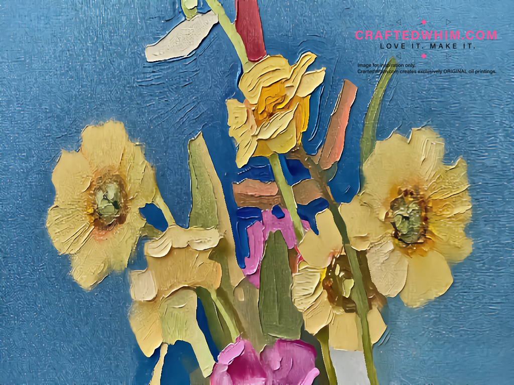 Melancholic Tenderness - oil painting print By Anson Ang HK