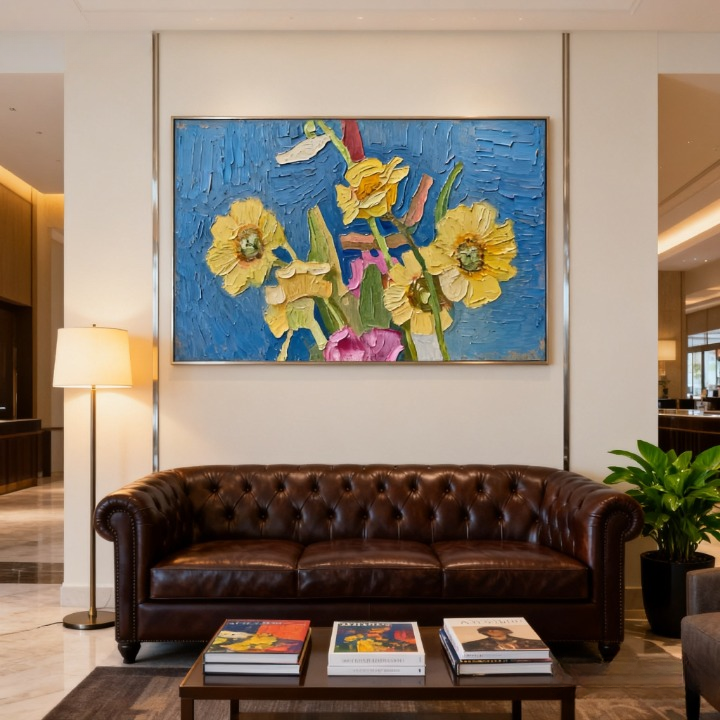 Melancholic Tenderness - oil painting print By Anson Ang HK