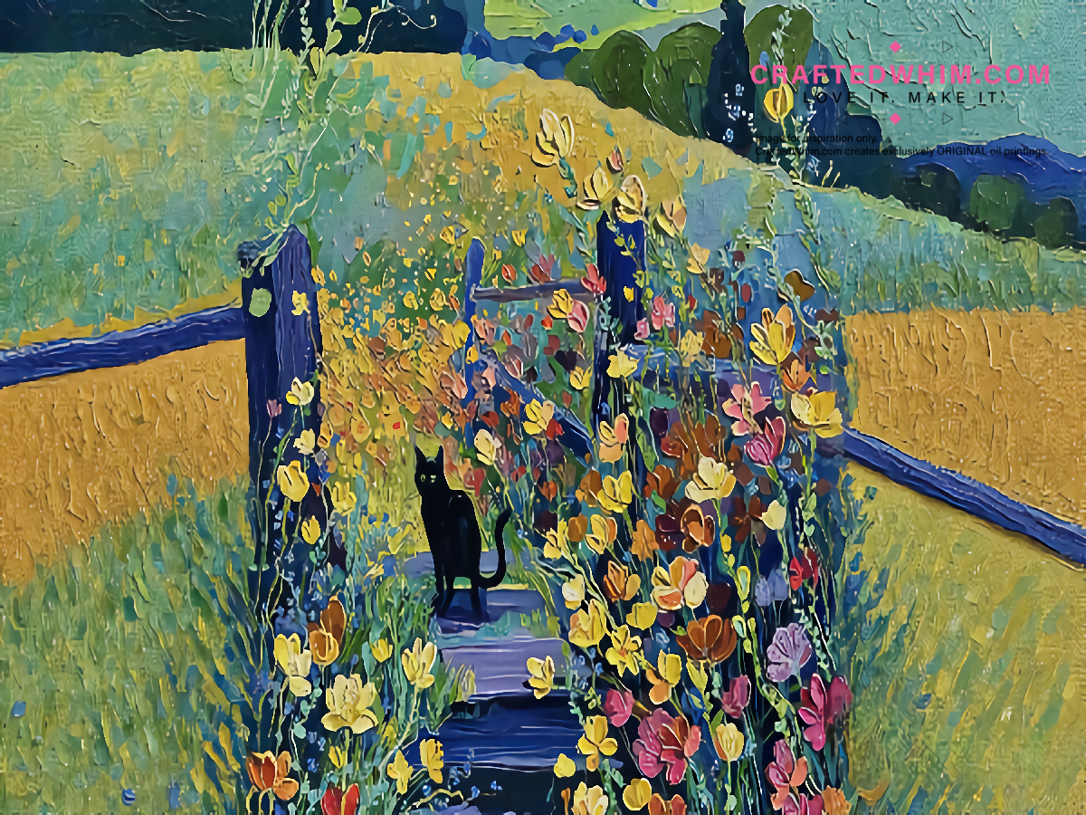 Mist-Locked Towers - oil painting print By Anson Ang HK