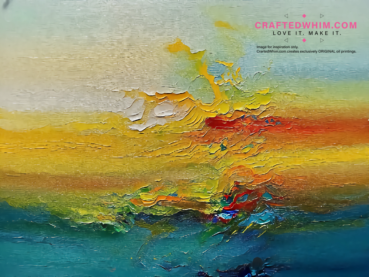 Misty Enigma Path - oil painting print By Anson Ang HK