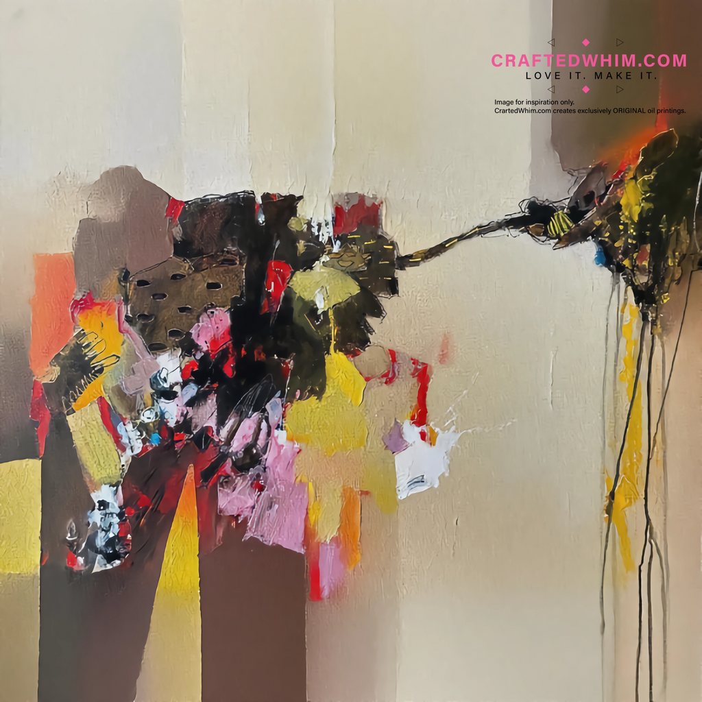 Moment of Dissipation - oil painting print By Anson Ang HK