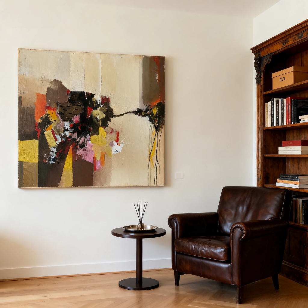 Moment of Dissipation - oil painting print By Anson Ang HK