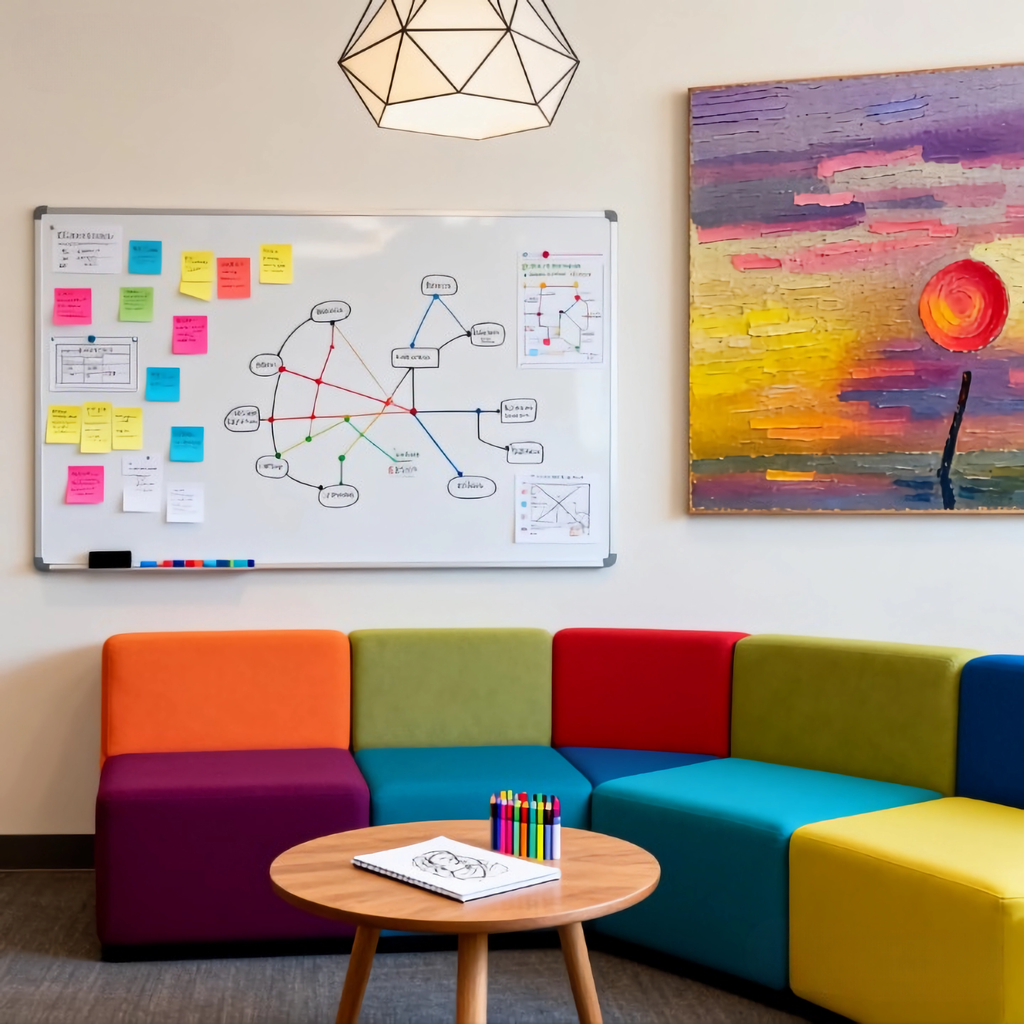 Morning Mist Whisper - oil painting print By Anson Ang HK