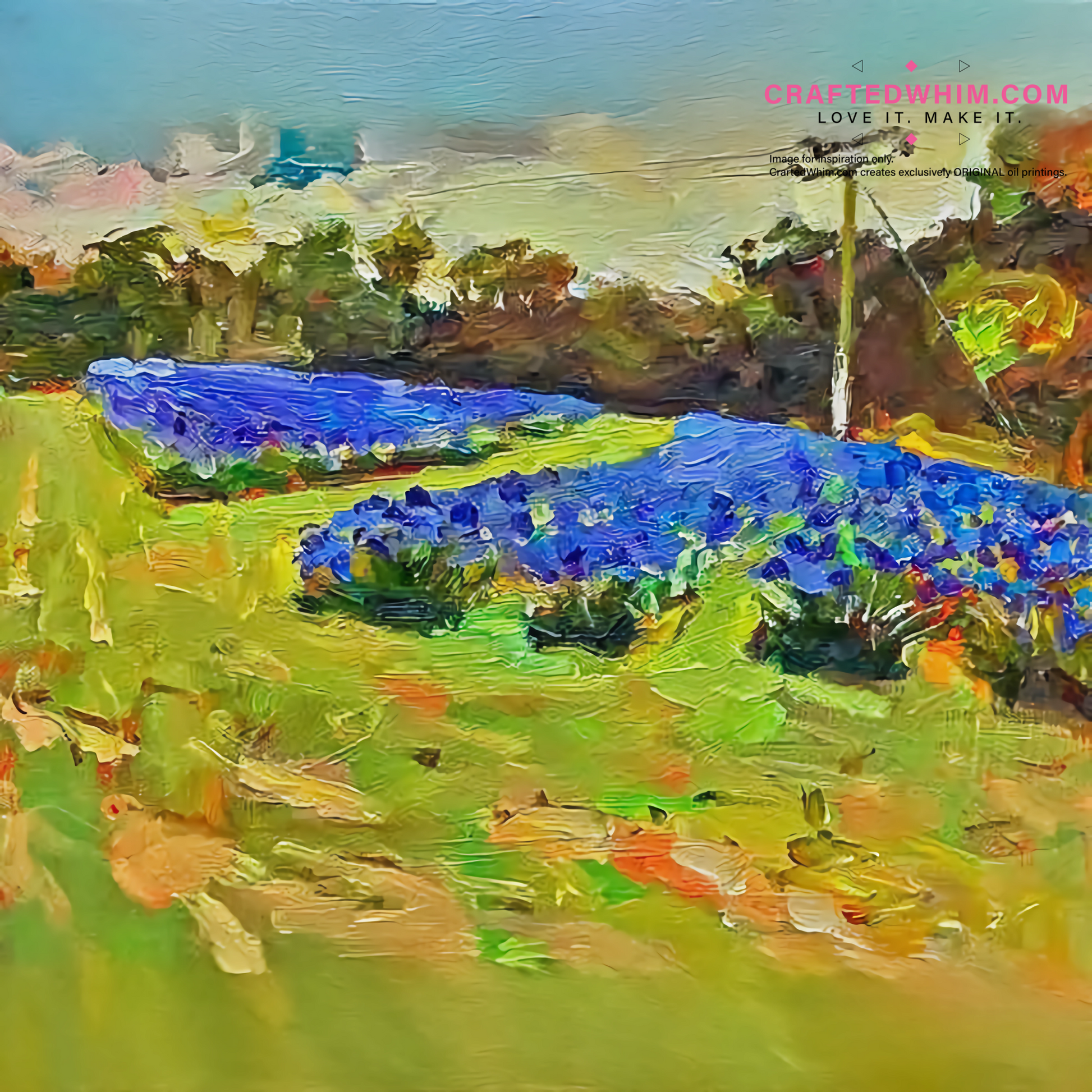 Mountains of Silence - oil painting print By Anson Ang HK