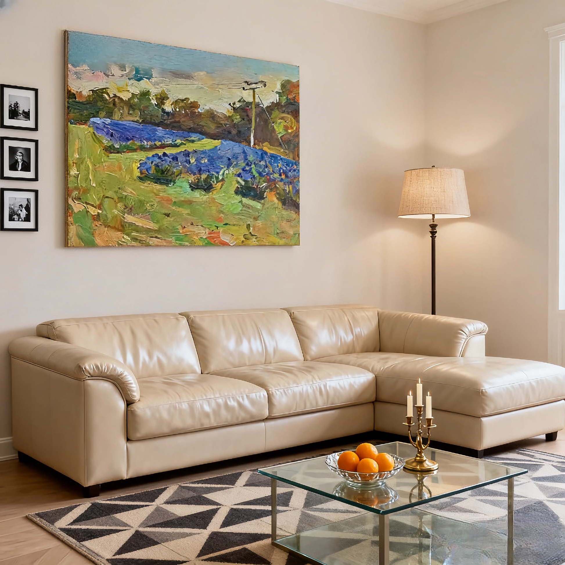 Mountains of Silence - oil painting print By Anson Ang HK