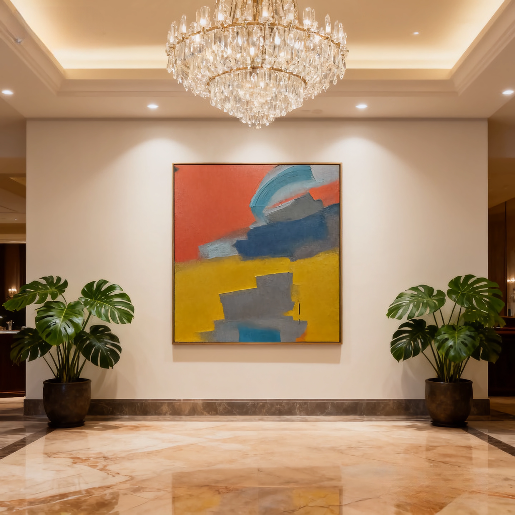 Neon Subconscious - oil painting print By Anson Ang HK