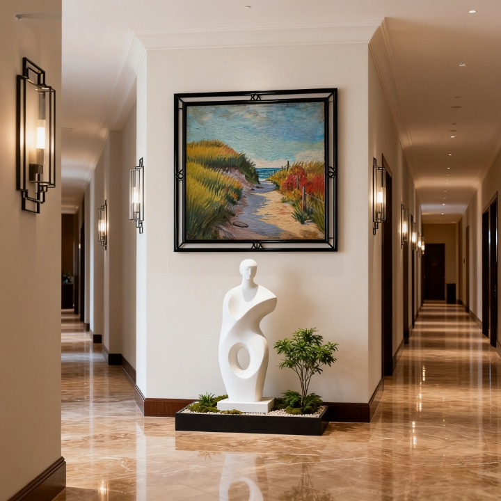 Noisy Isolation - oil painting print By Anson Ang HK