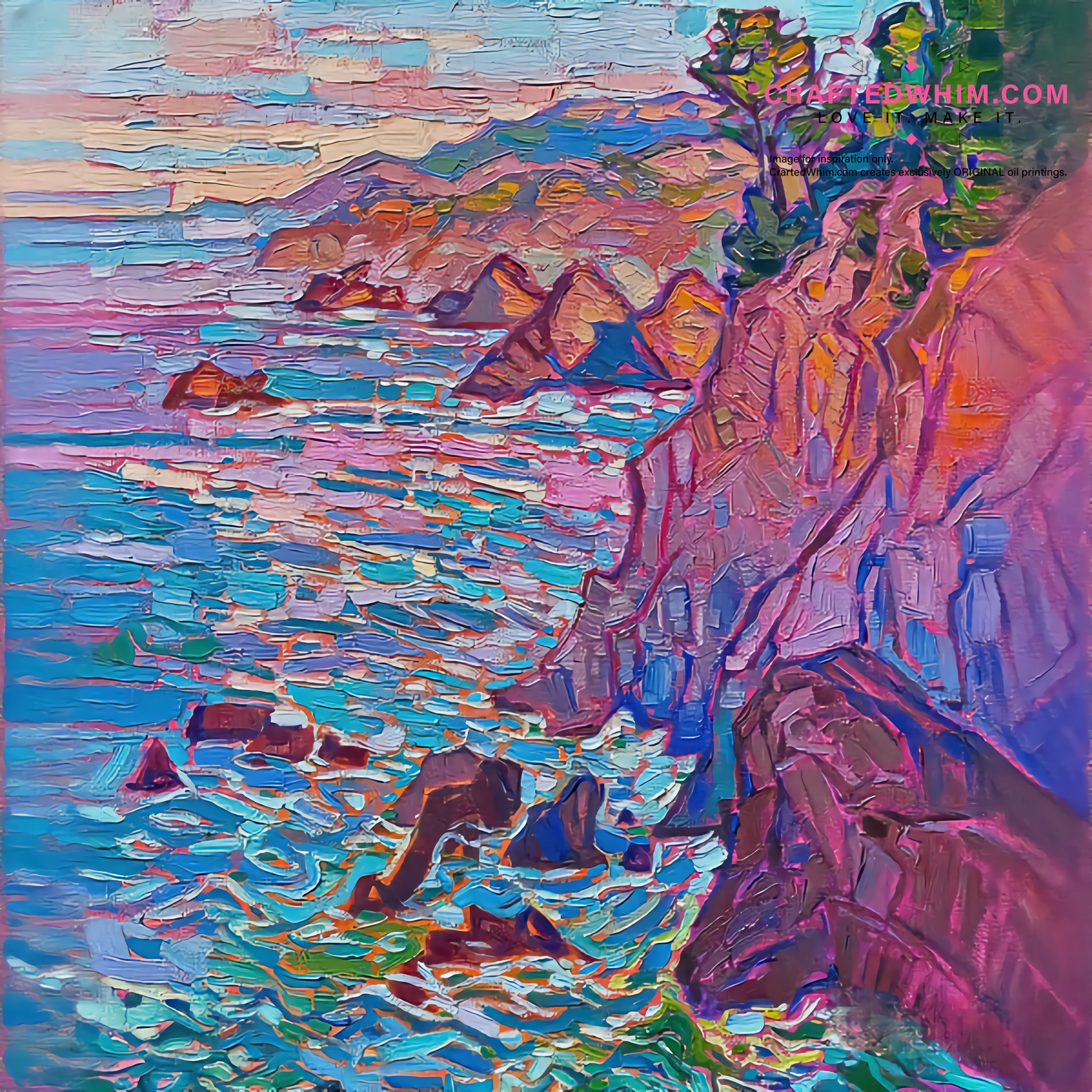 Oneiric Logic - oil painting print By Anson Ang HK