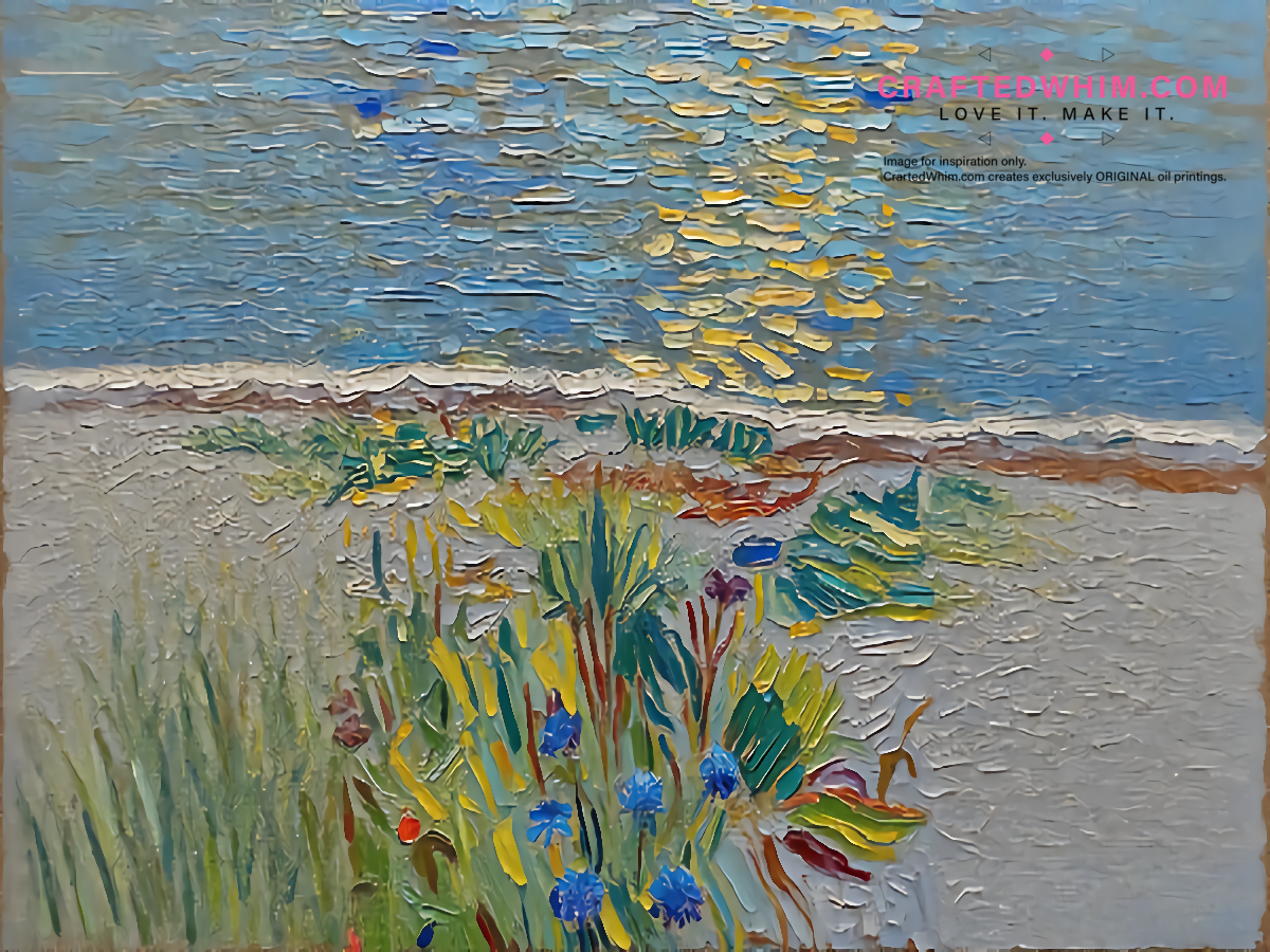 Oneiric Pollen - oil painting print By Anson Ang HK