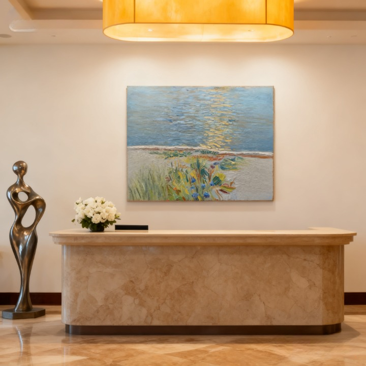 Oneiric Pollen - oil painting print By Anson Ang HK