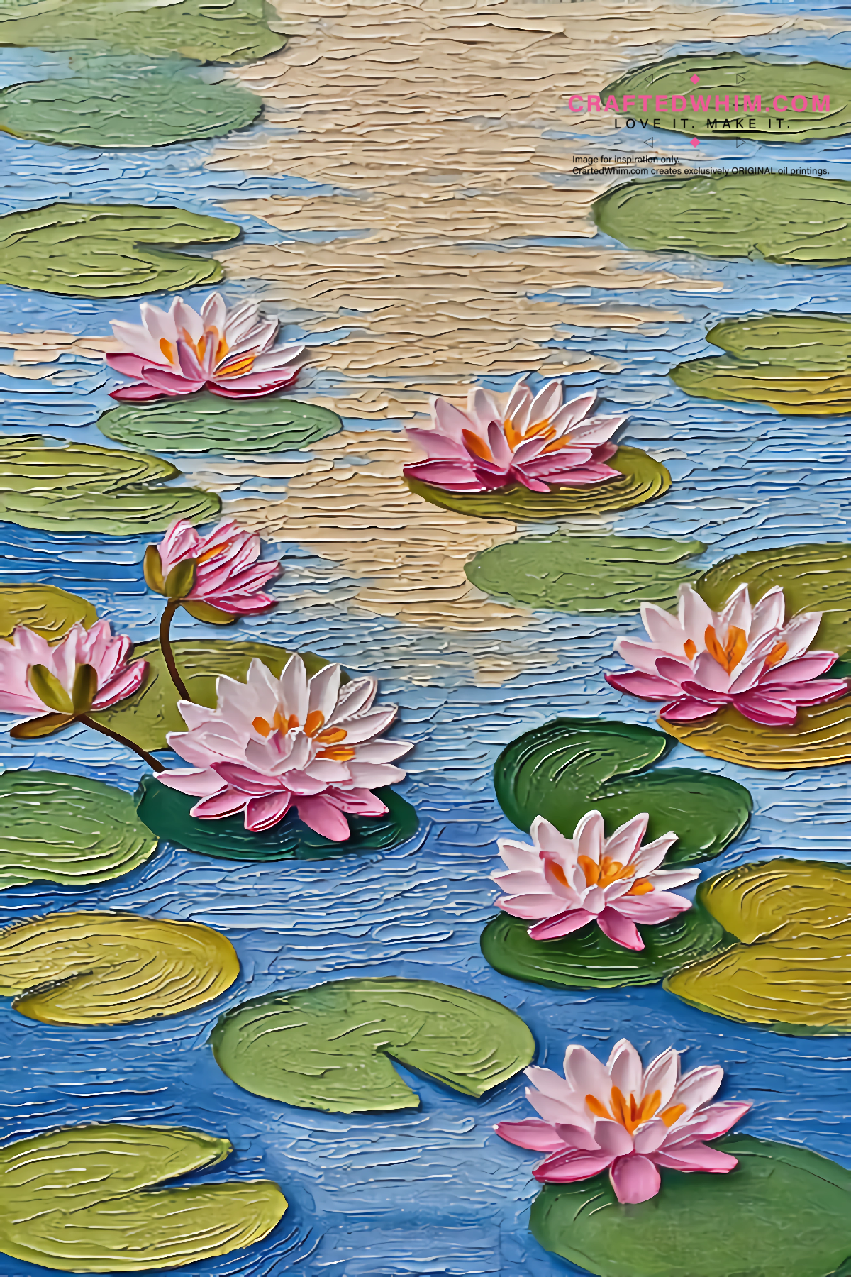 Organic Flow - oil painting print By Anson Ang HK