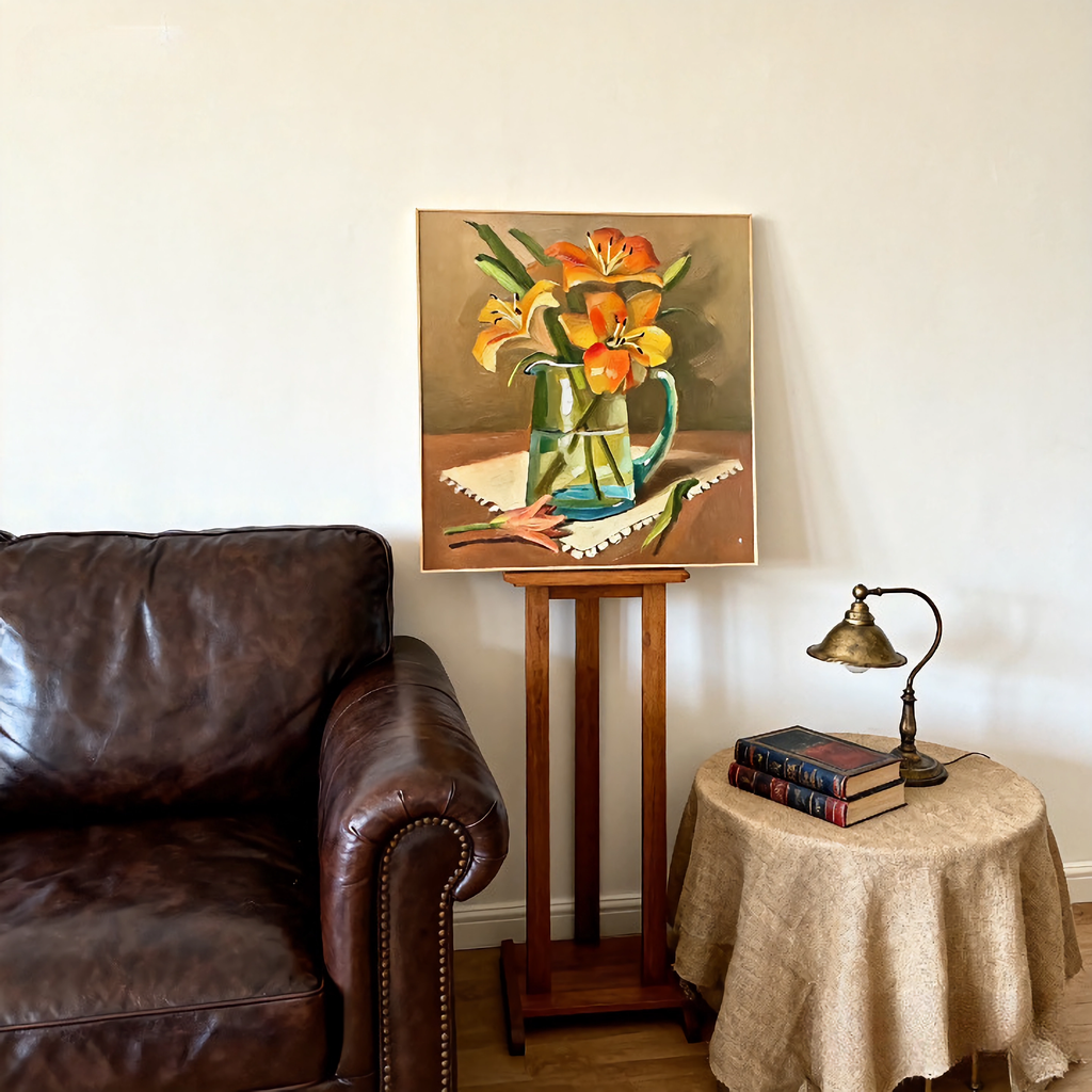 Peaceful Tremor - oil painting print By Anson Ang HK