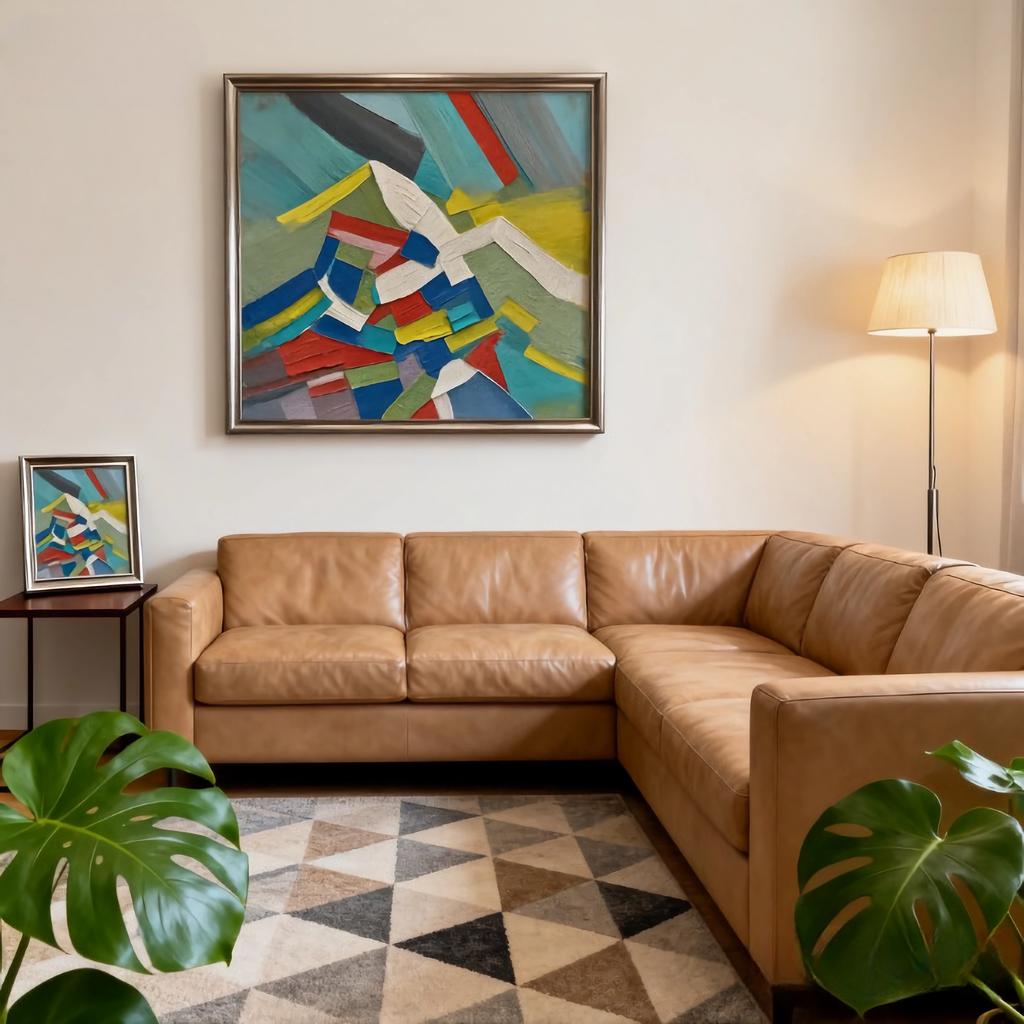 Perpetual Dialogue - oil painting print By Anson Ang HK