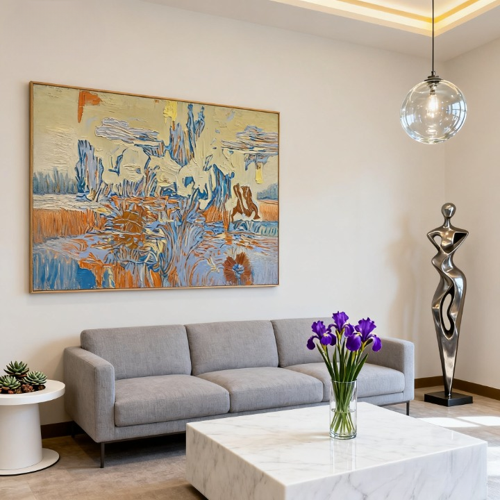 Philosophy of the Terminator Line - oil painting print By Anson Ang HK