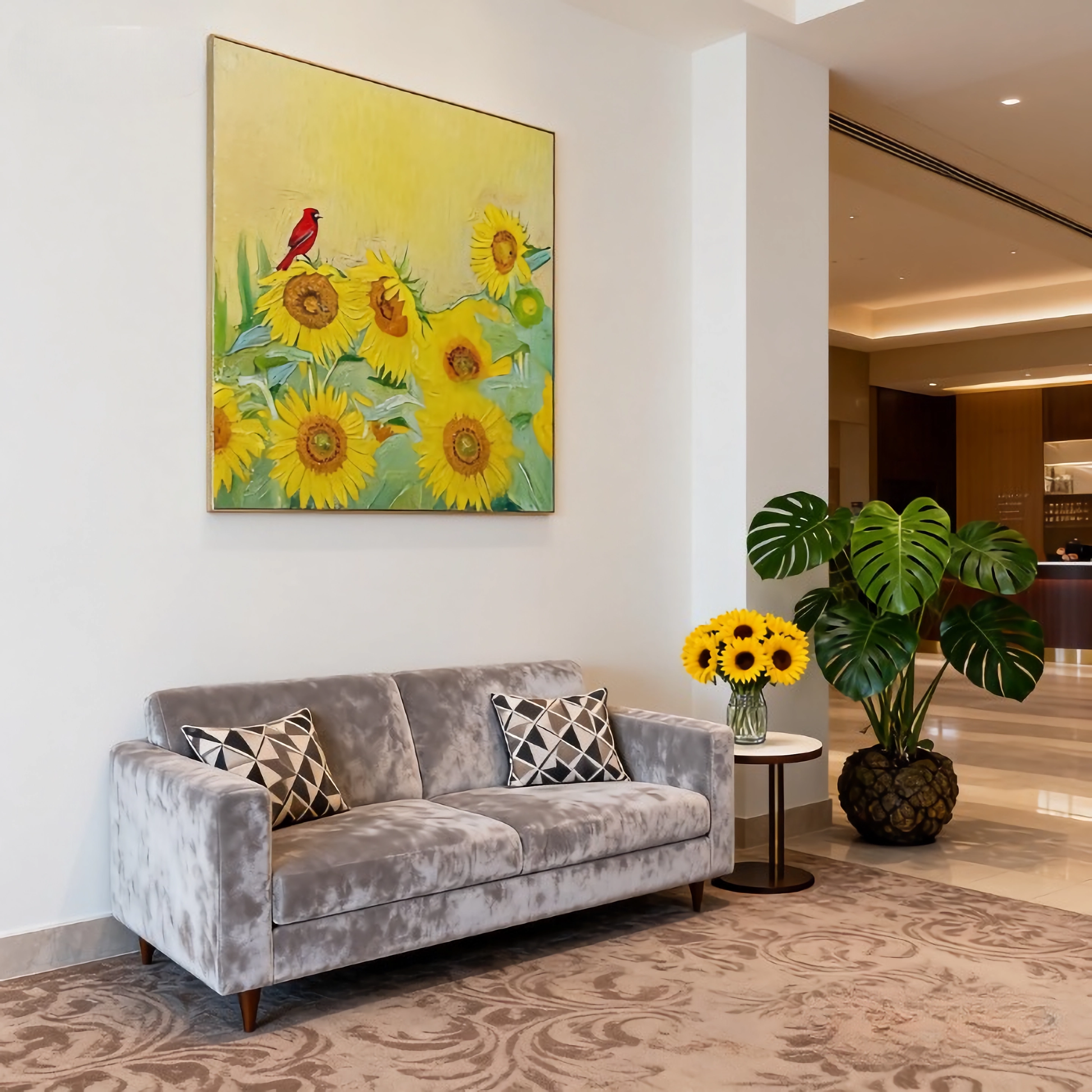 Phototropic Instinct - oil painting print By Anson Ang HK