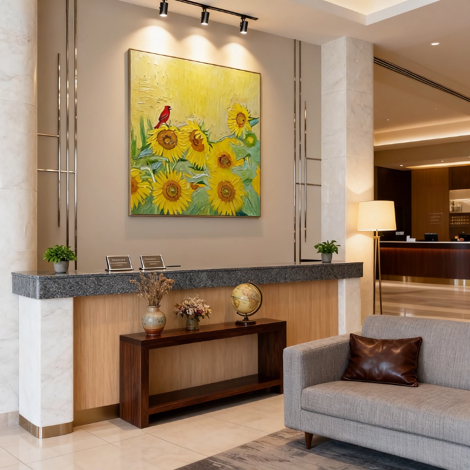 Phototropic Instinct - oil painting print By Anson Ang HK