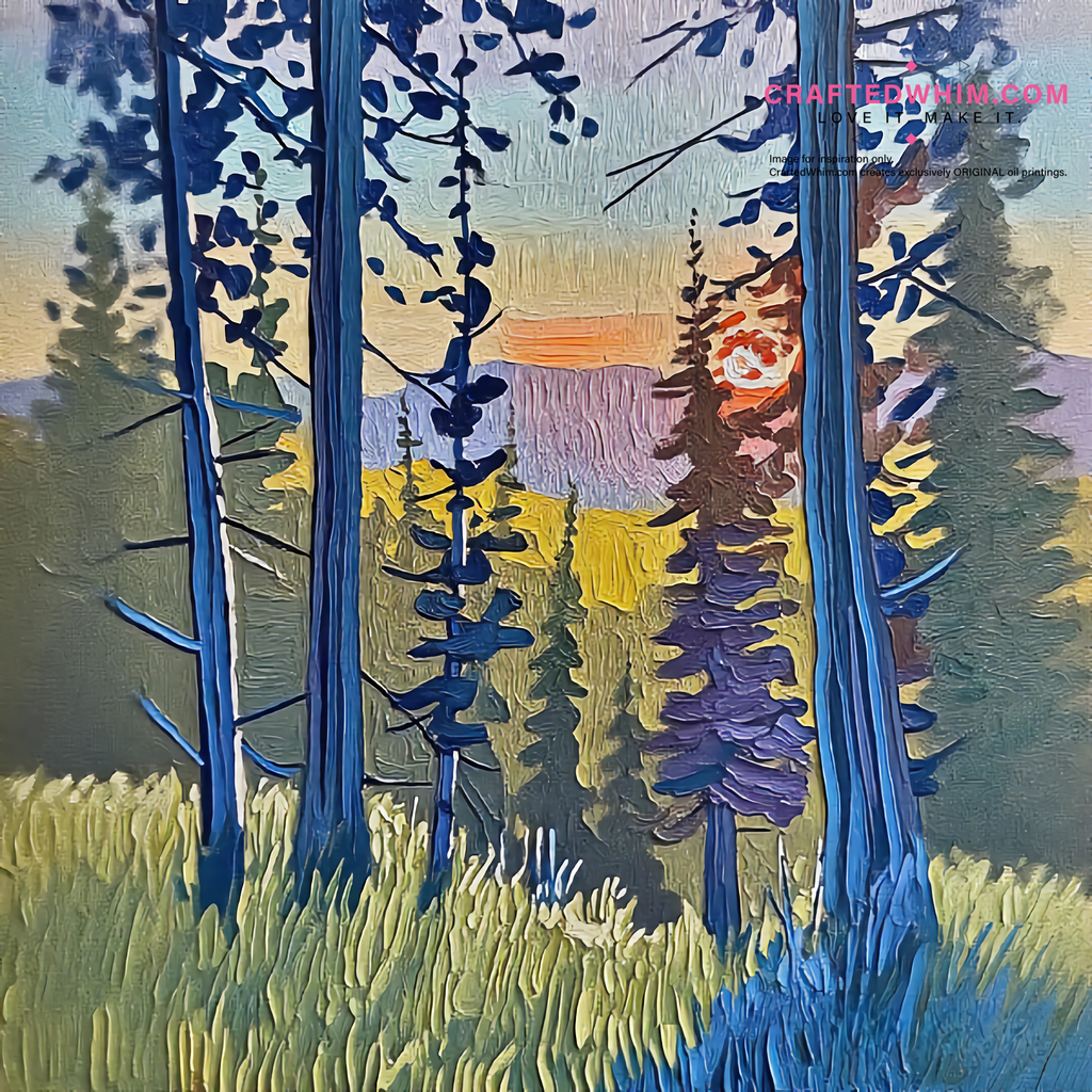 Play of Light and Shade - oil painting print By Anson Ang HK